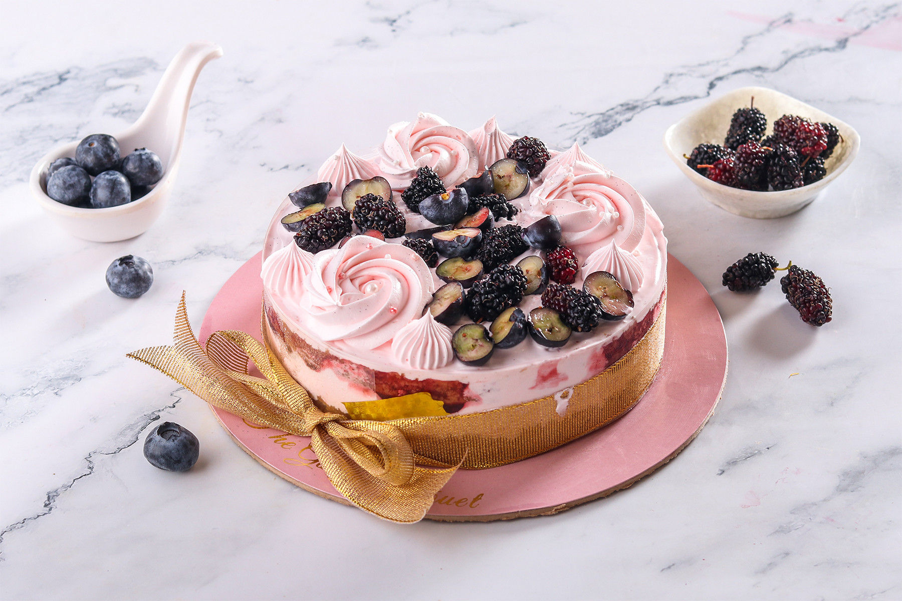 Sugar Free Pink Berry Sensation Cake