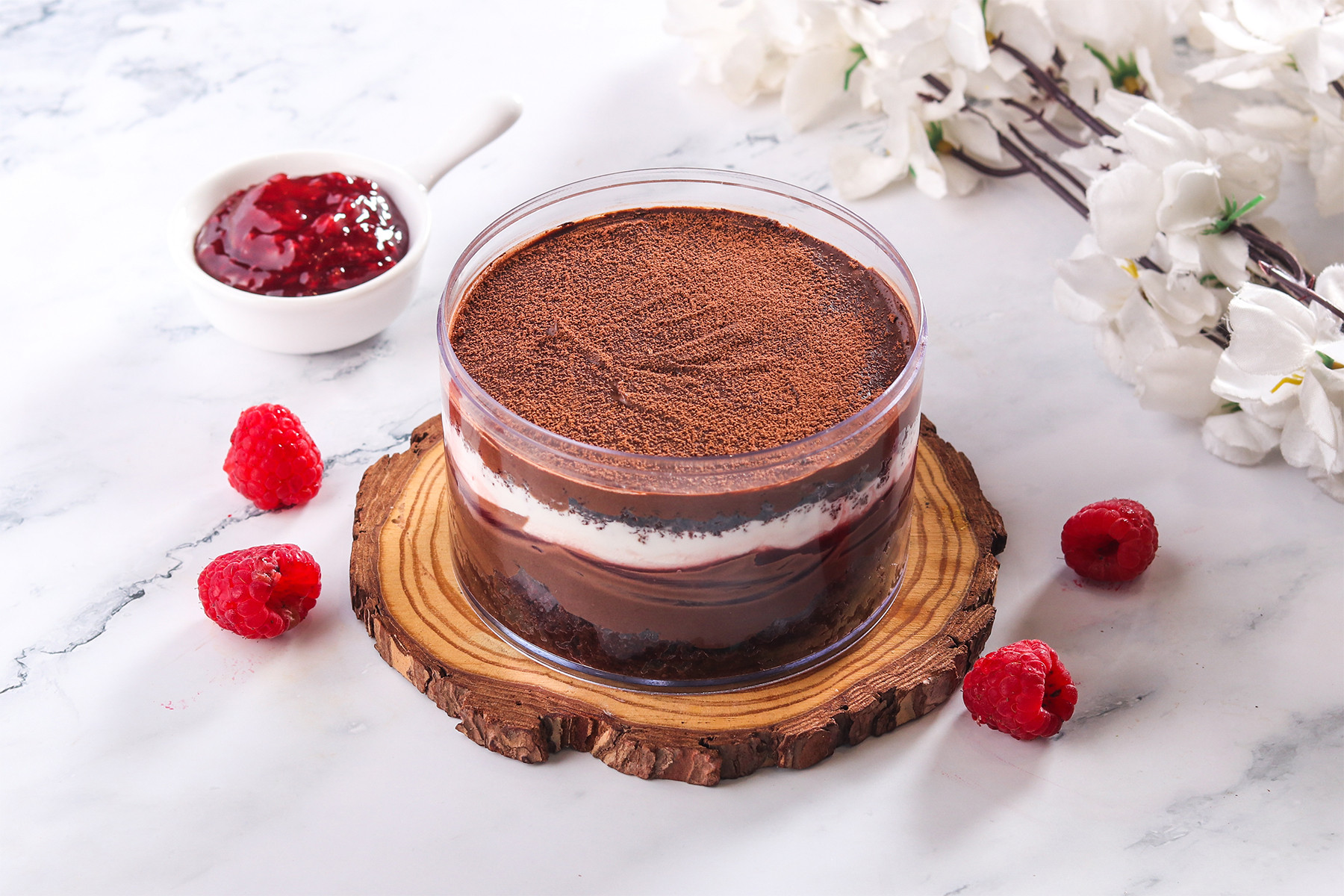 Sugar Free Chocolate Berry Blast Cake [400 g]