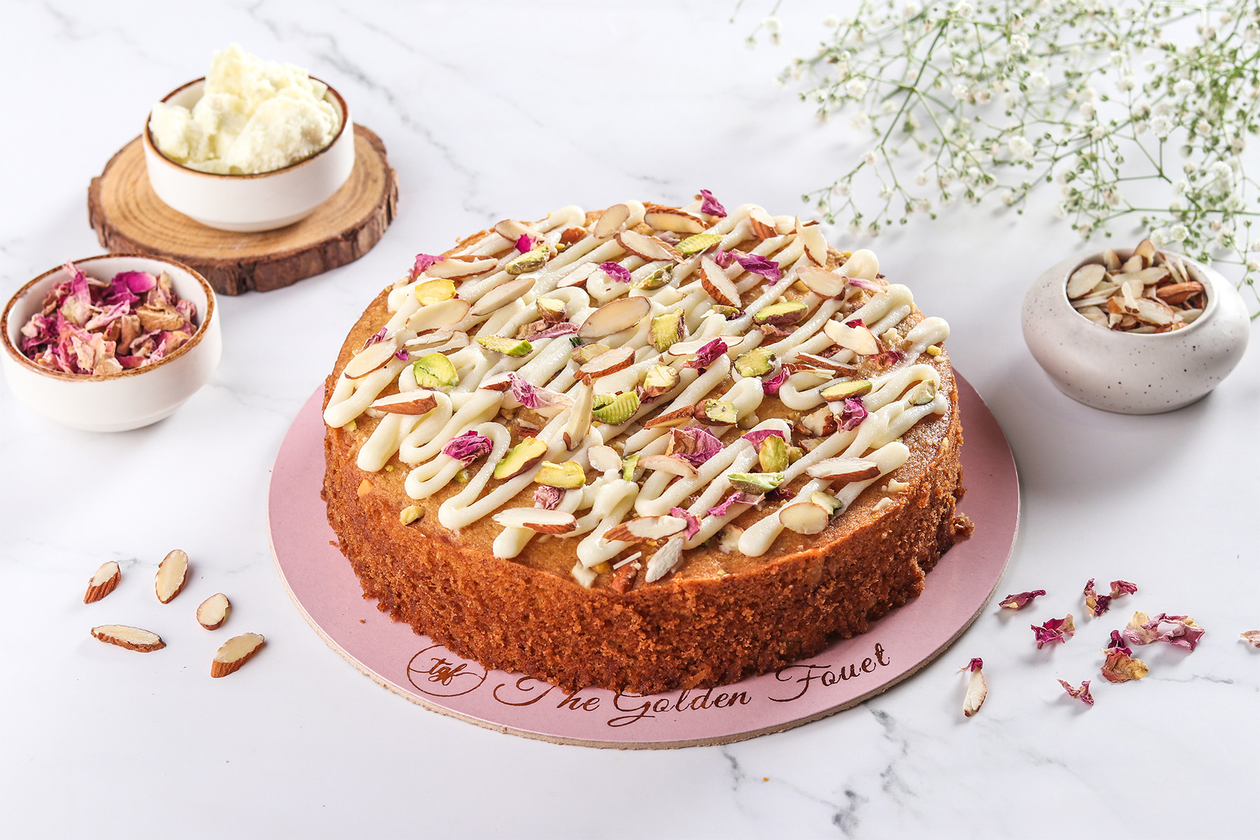 EKADASHI Mawa Cake [Falhaar Flour]