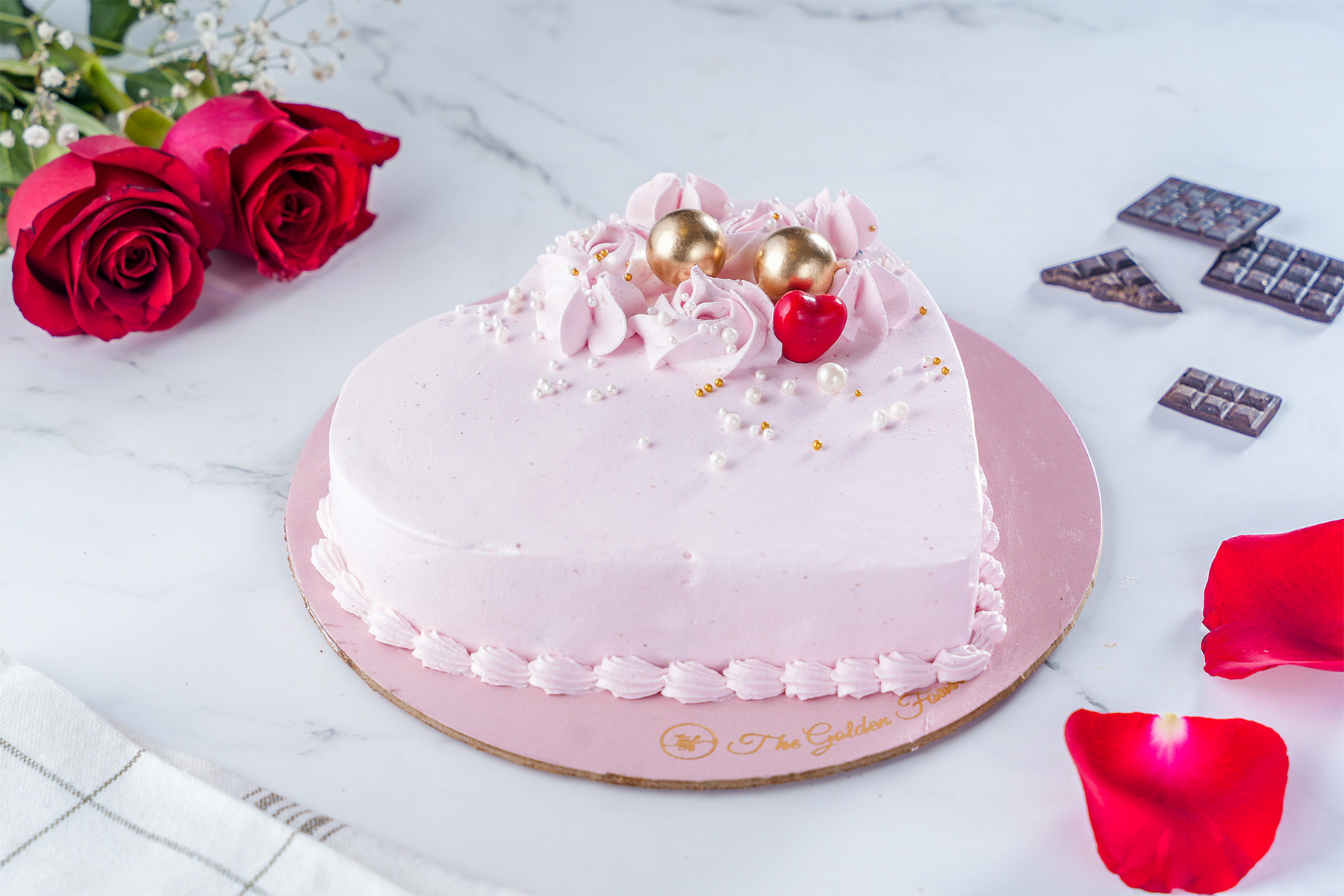 Sugar Free Queen's Treat Chocolate Heart Cake