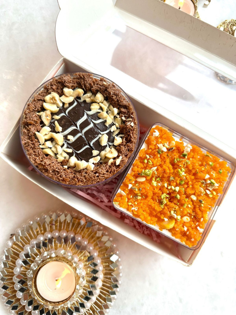 Ganpati box of festive treats -